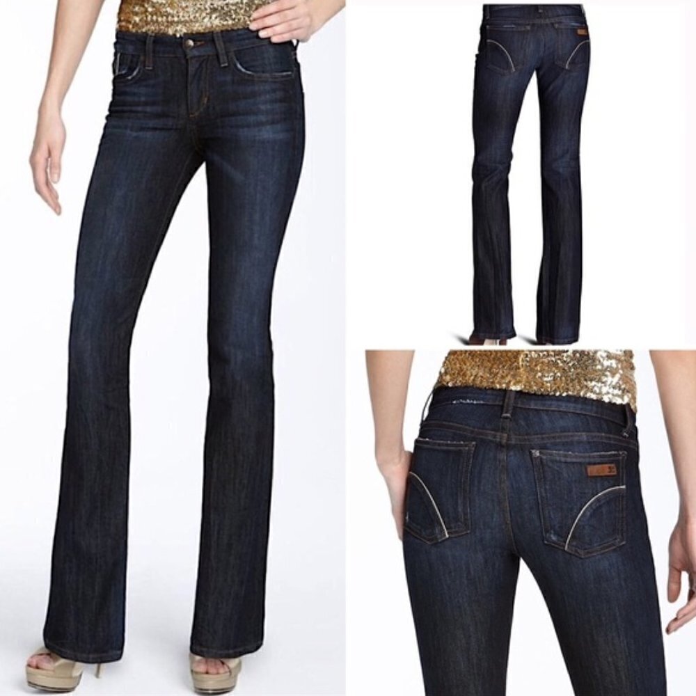 JOE'S Jeans Provocateur Bootcut Jeans Size 26 Dark Wash Mid Rise Stretch Denim